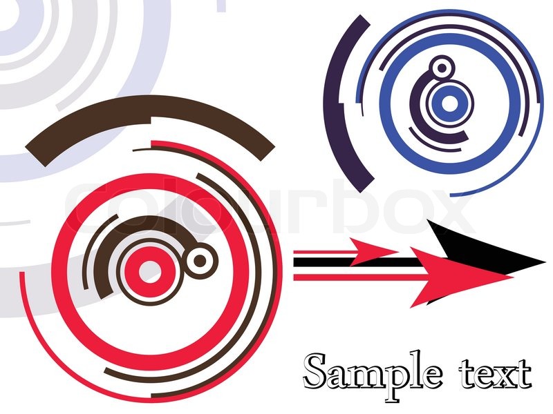 800x600 Design Retro Pattern, Abstract Vector Art Illustration Stock