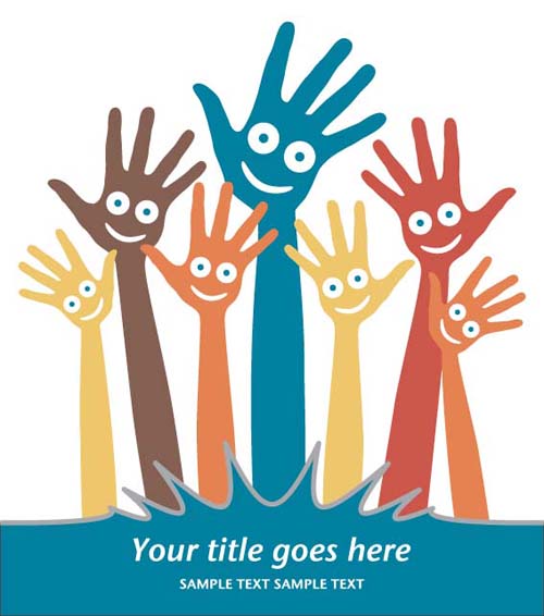 500x566 Set Of Concept Background Art Design Vector 01 Free Download