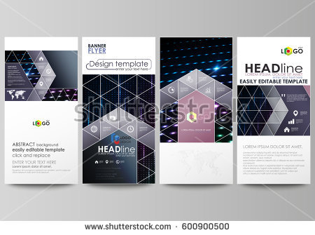 450x335 Lighting Brochure Templates Vector Led Lights Pattern Download