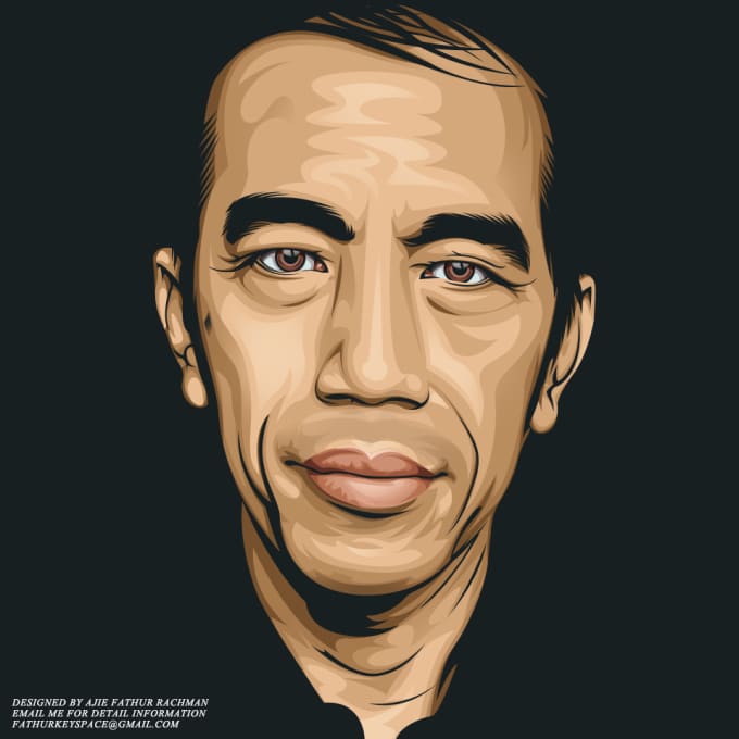 680x680 Draw Your Face Into Vector Art Cartoon Style By Fathurkeyspace
