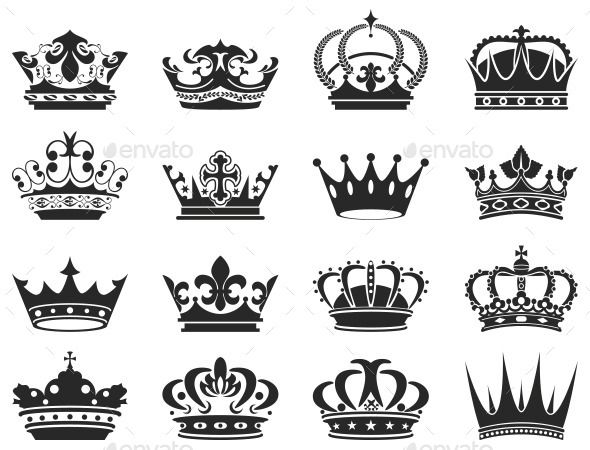 590x450 Pin By Best Graphic Design On Vector Graphics Crown