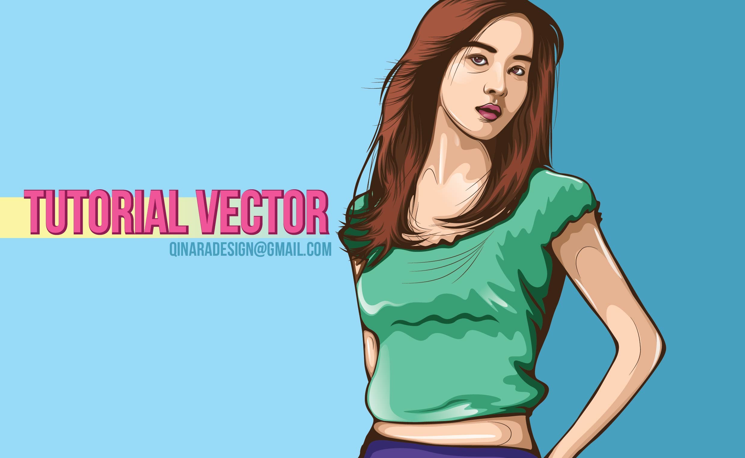 2479x1524 02 Tutorial Vector Portraits Using Adobe Illustrator