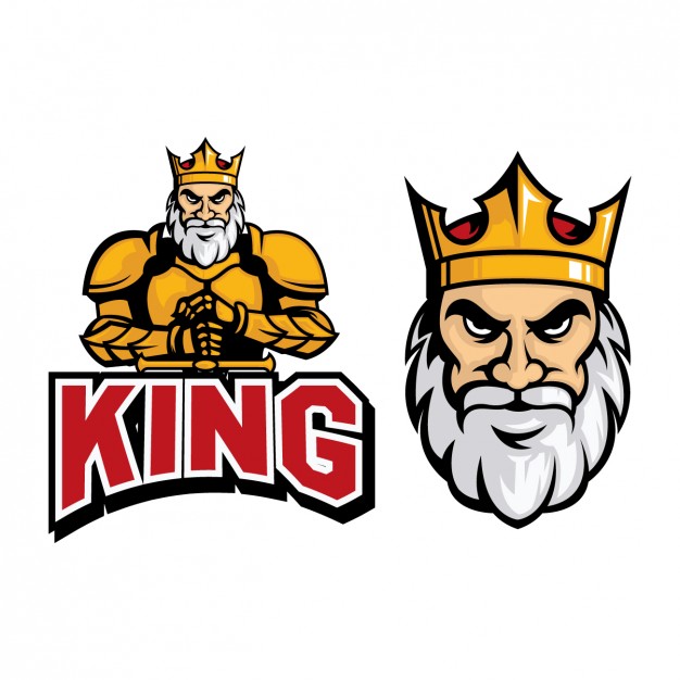 626x626 Coloured King Logo Design Vector Free Download