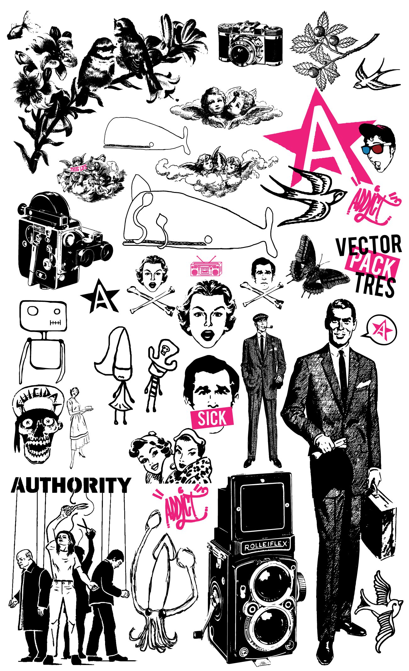 1300x2132 Vector Pack Tres By Jonny Doomsday