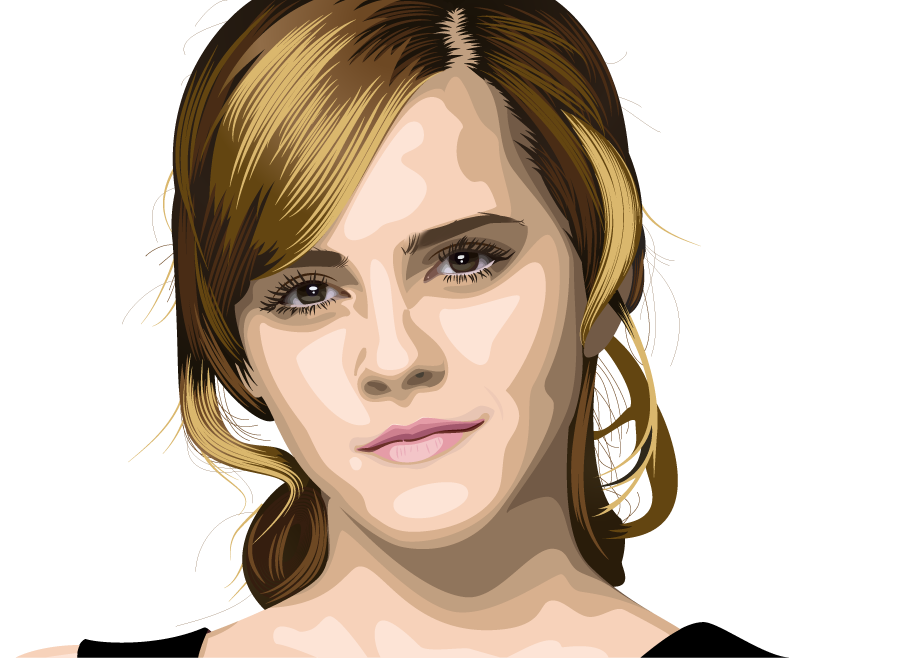 900x658 Vector Portrait
