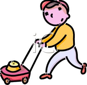 300x292 Lawn Mower Clip Art