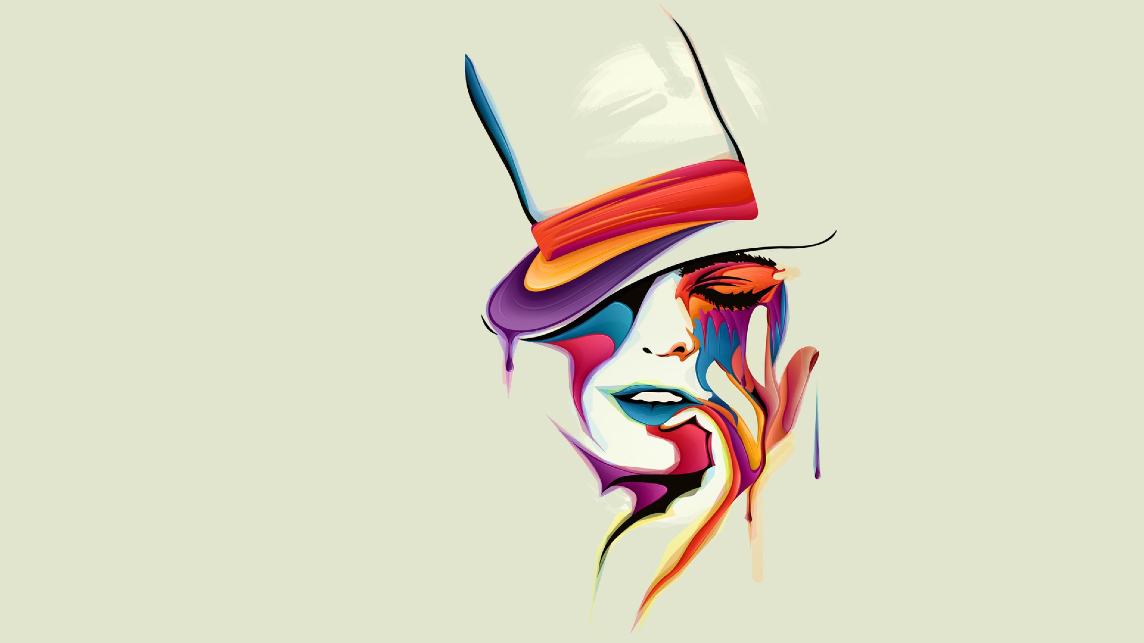 3840x2160 Face Vector Art, Hd Artist, 4k Wallpapers, Images, Backgrounds