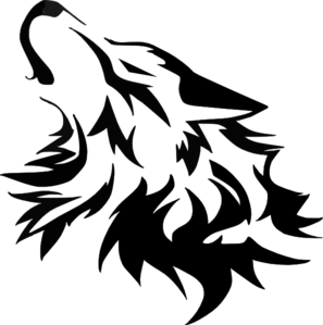 297x299 Wolf Vector Clip Art