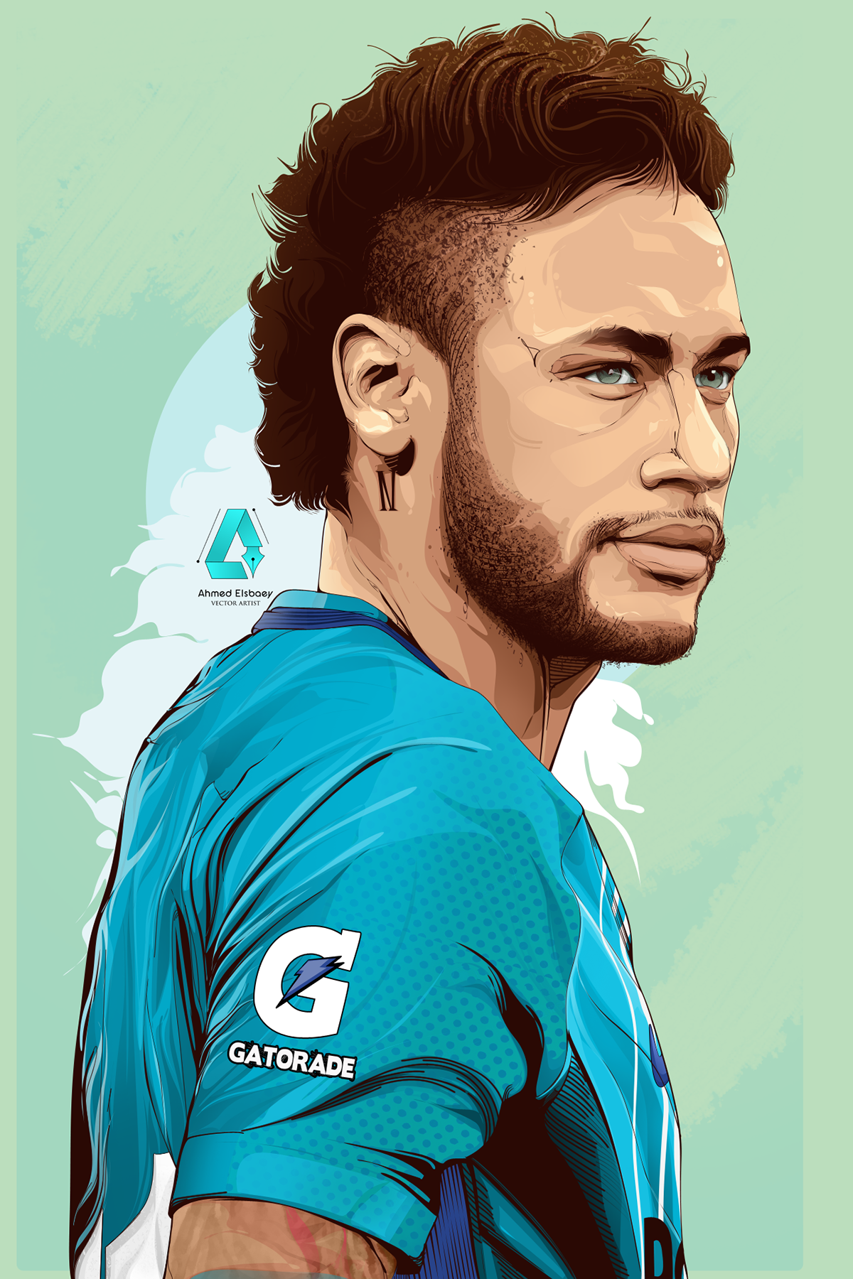 1200x1800 Neymar Jr Vector Art On Behance