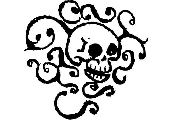 700x490 Cartoon Skull