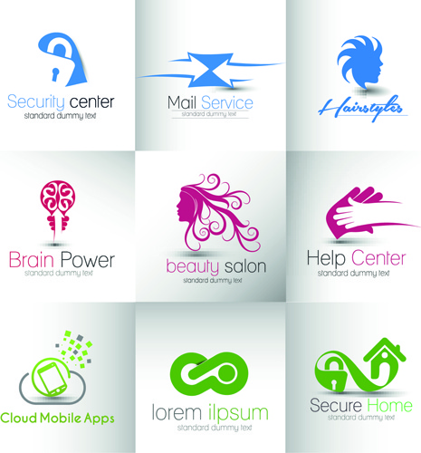 465x500 Modern Business Logos Design Art Vector Free Vector In