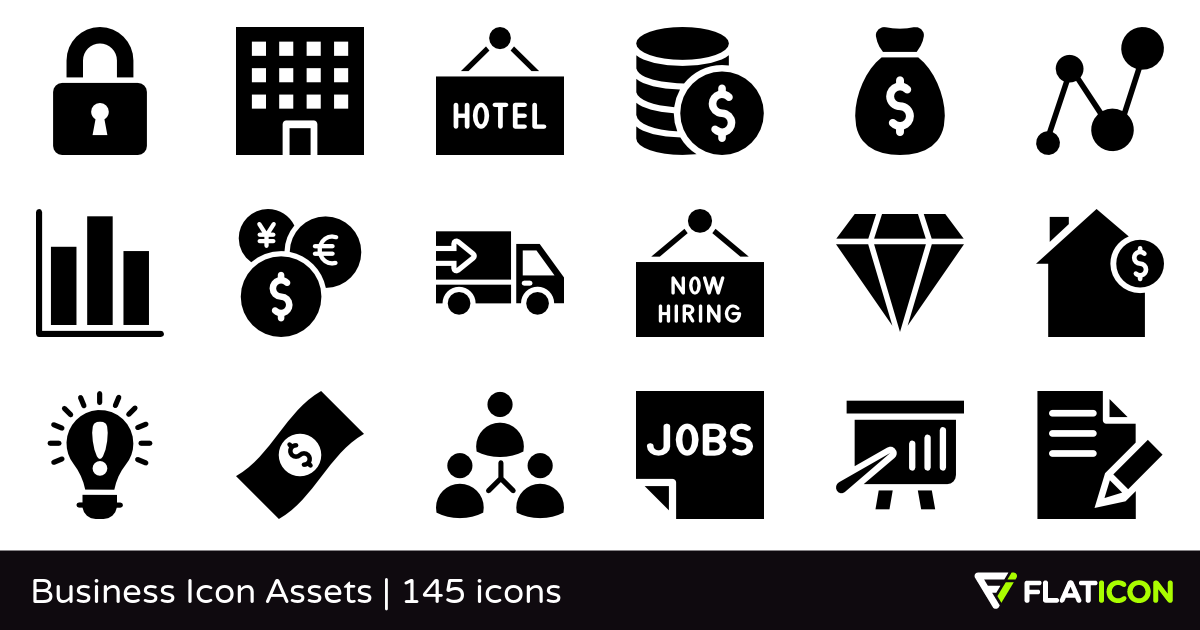 1200x630 Business Icon Assets 145 Free Icons (Svg, Eps, Psd, Png Files)