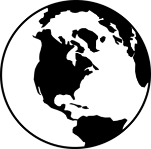298x294 Globe Vector Art