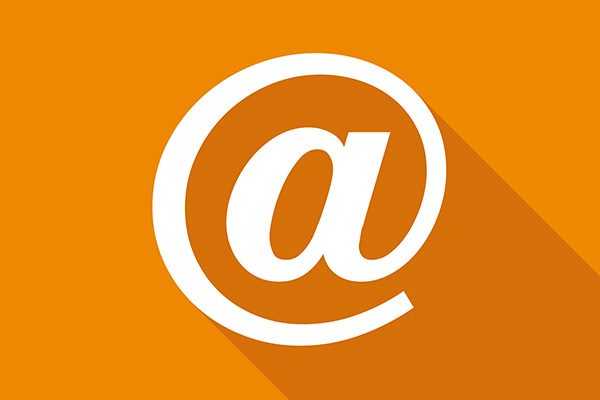 600x400 Vector At Symbol