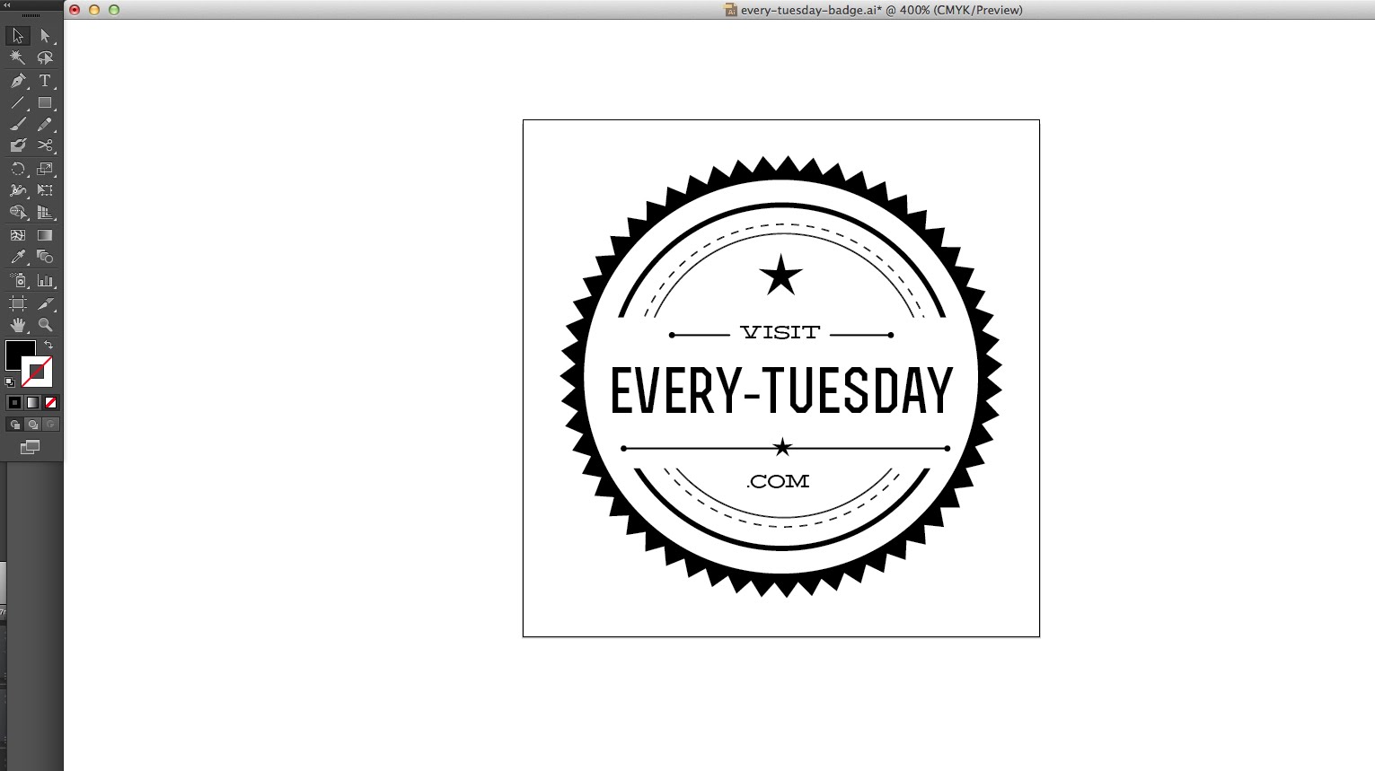 1531x859 How To Create A Hipster Vector Badge In Illustrator