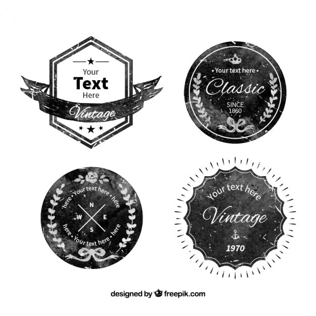 626x626 Free Vector Badges You Can Use As Logos