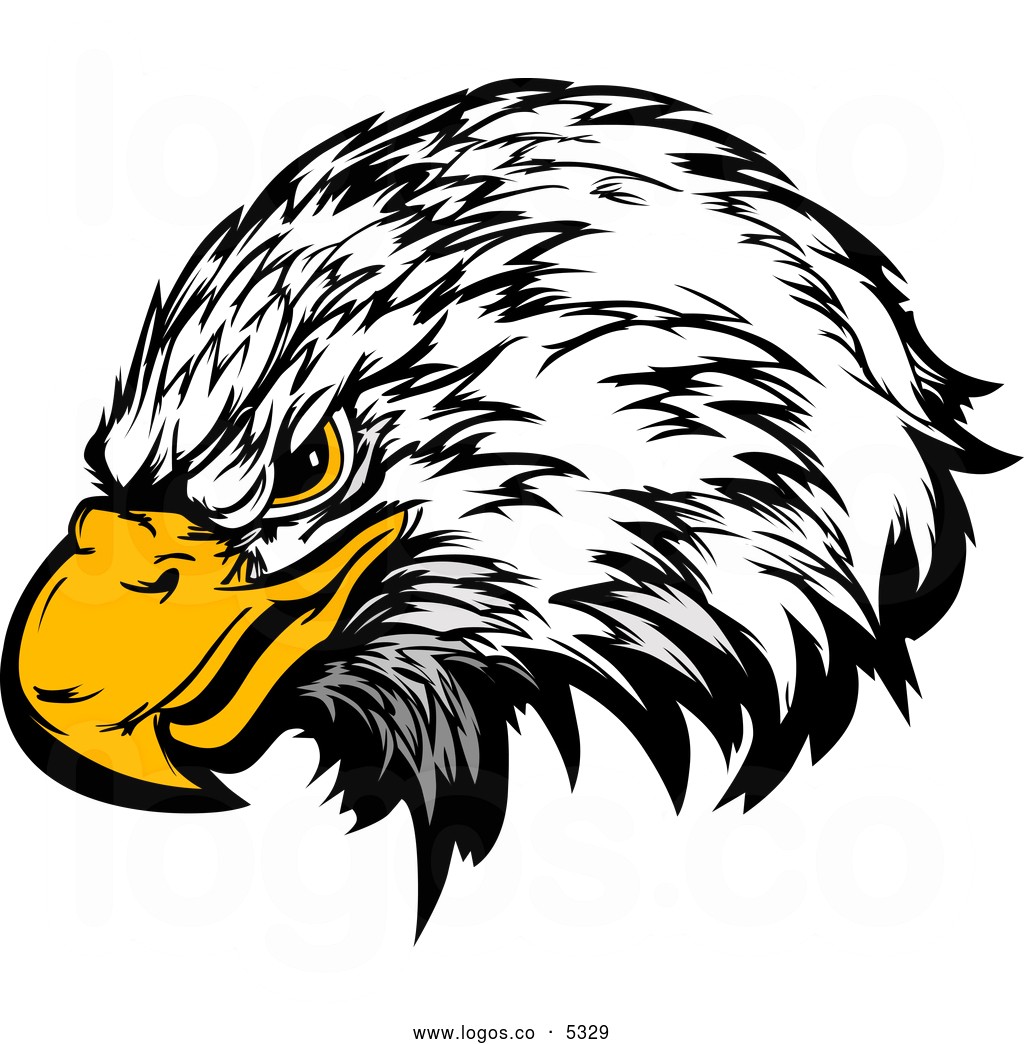 1024x1044 Hawk Head Clipart Royalty Free Vector Of A Logo Fierce Bald Eagle
