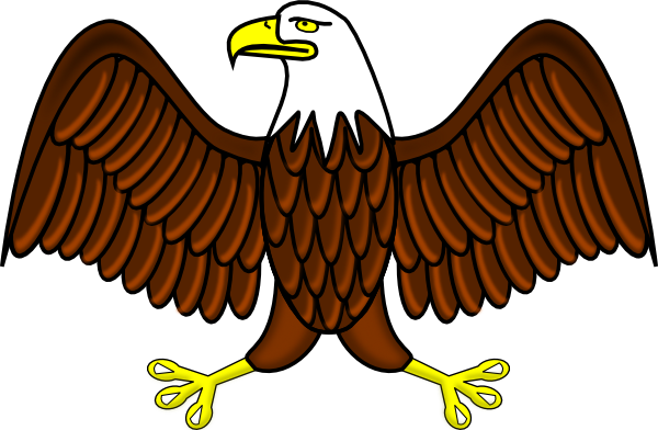 600x392 Bald Eagle Clip Art Free Vector 4vector