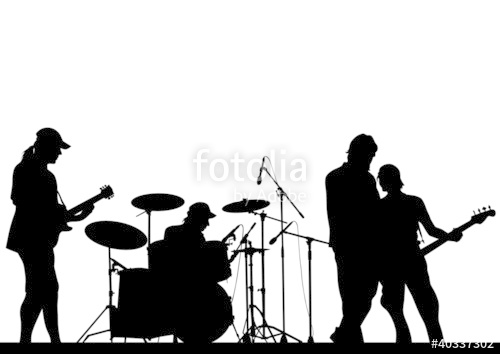 500x354 Rock Musical Band Stock Image And Royalty Free Vector Files On