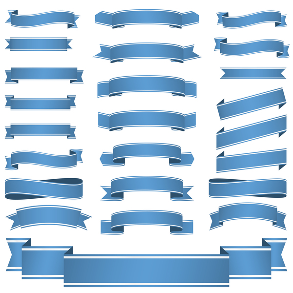 600x600 Blue Ribbon Banners Vectors 02 Epin Free Graphic And Wallpaper