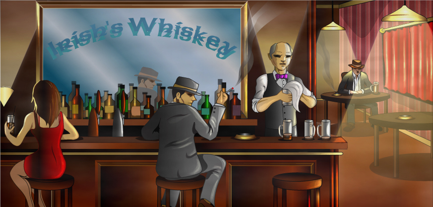 873x417 Vector Bar Scene By Jodybriggs