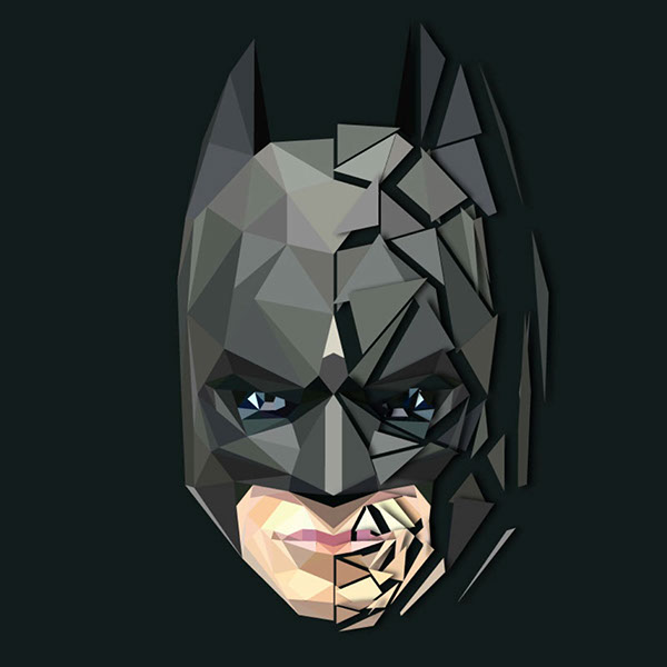 600x600 Batman Vector On Behance