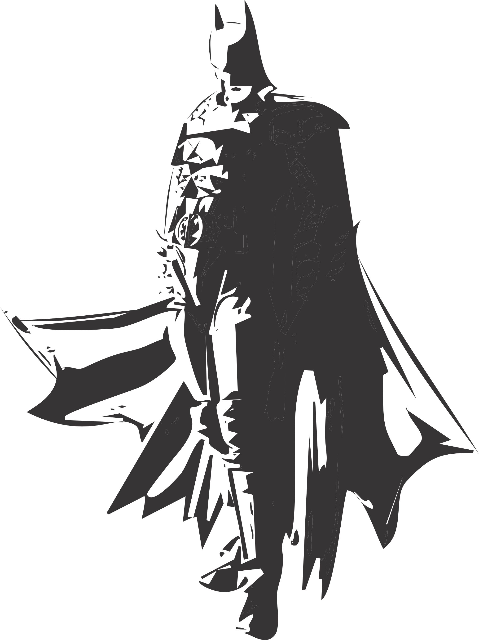 2025x2703 Creativity !! Batman !! Vector Art !! Steemkr