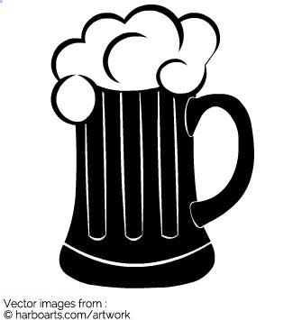 335x355 Download Black Beer Mug