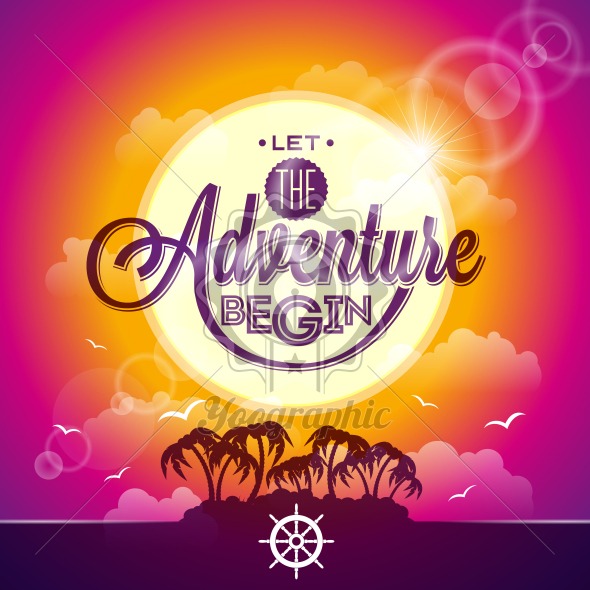 590x590 Vector Typography Design Element For Greeting Cards And Posters