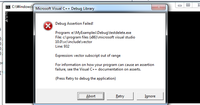 654x344 Why Vector Begin() Pointing To Second Element Of Vector And While