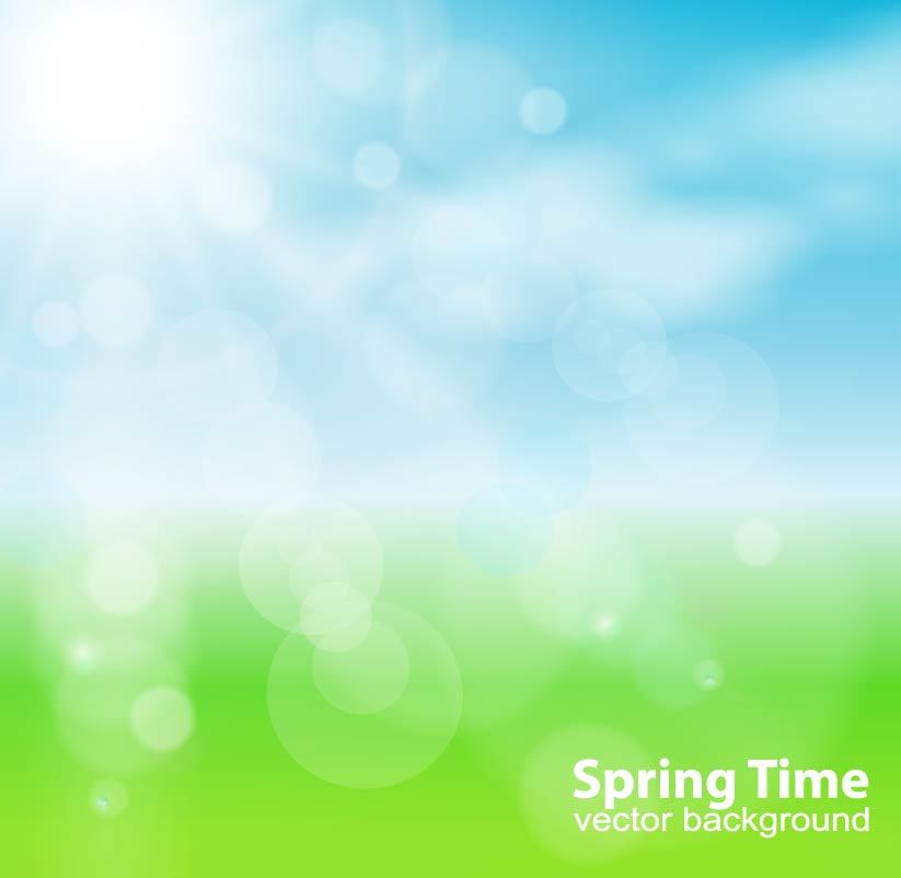 823x802 Spring Sun Nature Background