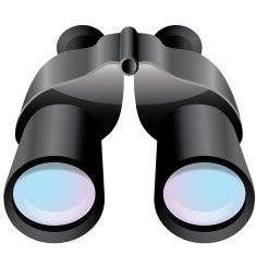 235x234 Binoculars Clipart Vector ~ Frames ~ Illustrations ~ Hd Images