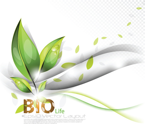 495x424 Set Of Bio Life Vector Backgrounds Free Vector In Encapsulated