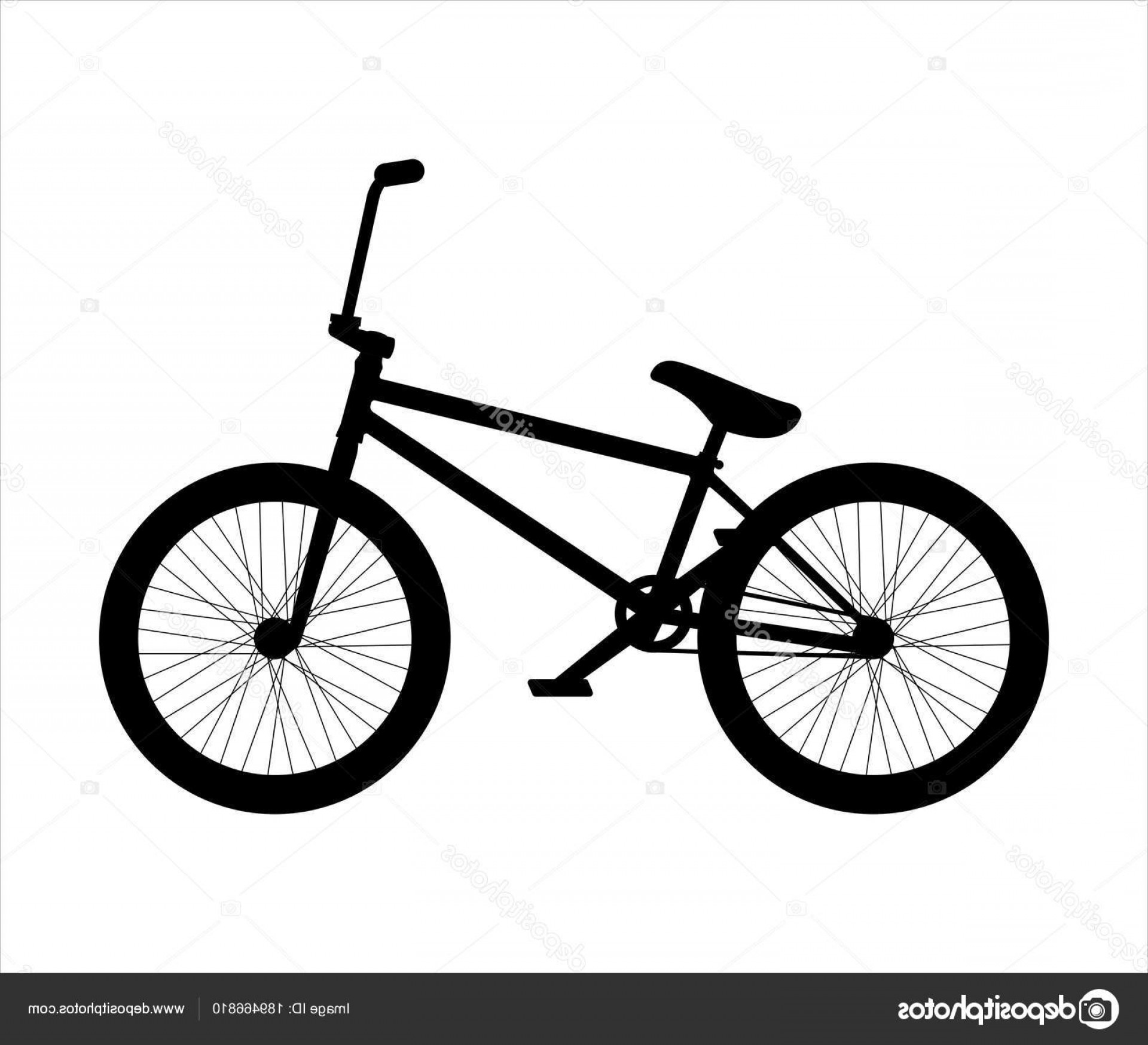 1920x1747 Stock Illustration Bmx Bike Silhouette Vector Geekchicpro