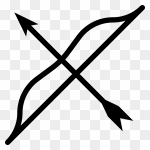 300x300 Bow And Arrow Vector