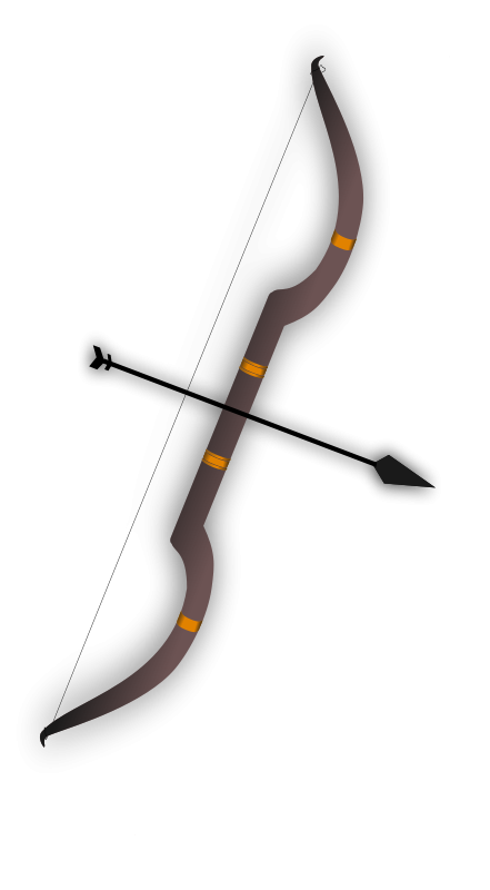 441x800 Bow And Arrow Free Vector 4vector