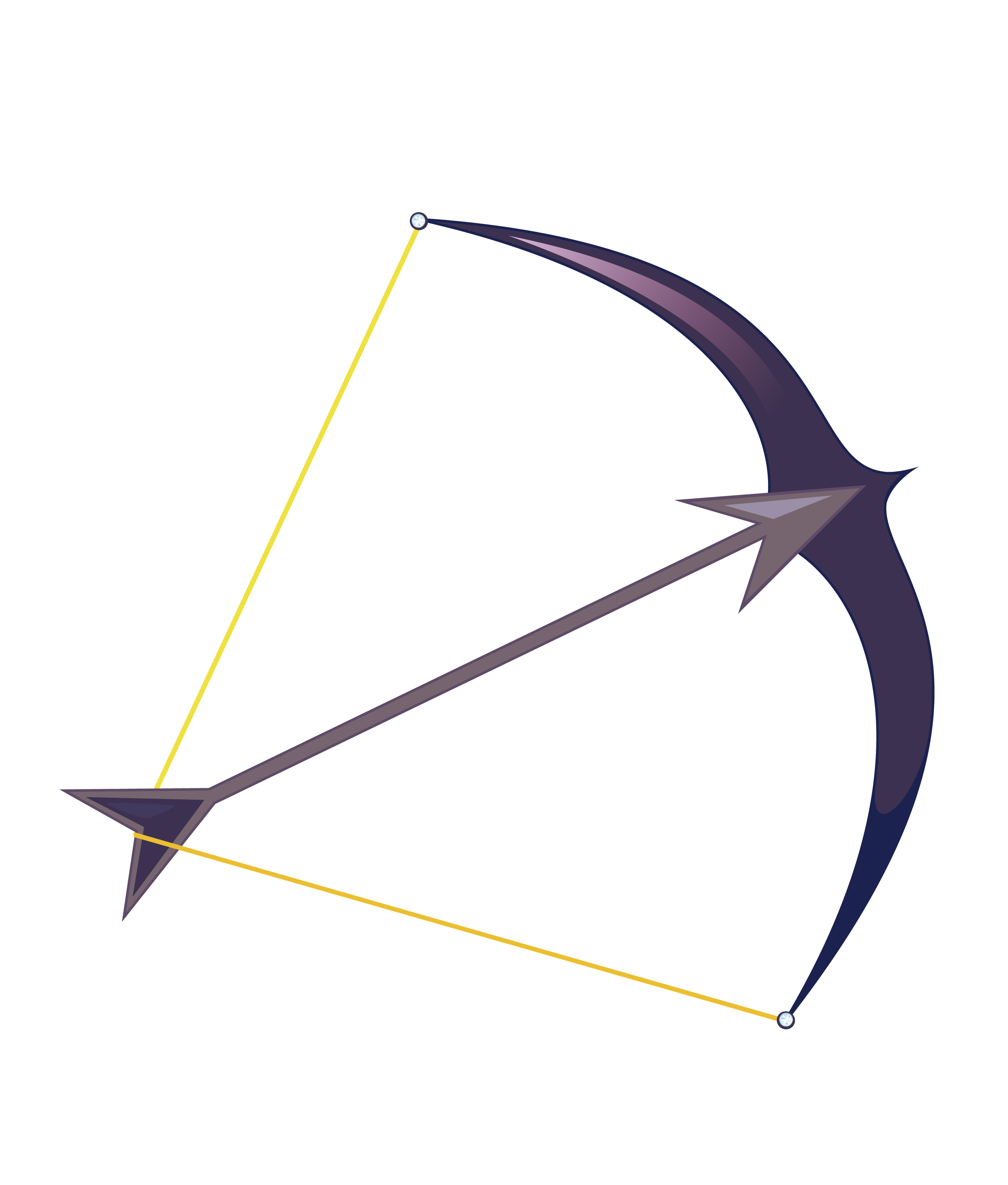 2999x3524 Bow And Arrow Arc