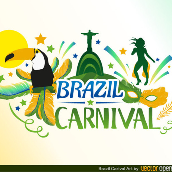 600x600 Free Vector Brazil Carnival Design