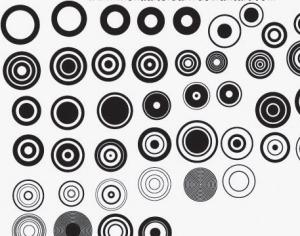 300x236 Free Brushes Vector Circles Shape Moha