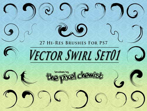 500x376 Free Vector Photoshop Brushes For Download