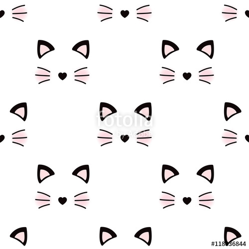 500x500 Cat Face Wallpaper Stock Image And Royalty Free Vector Files On
