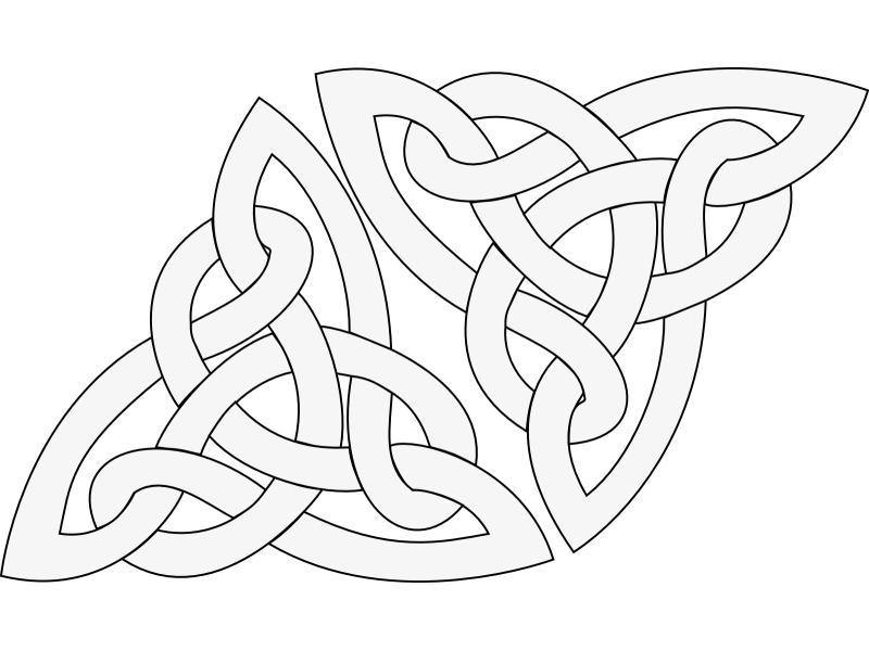 800x600 Celtic Knot Vector By Sicklittlemonkey