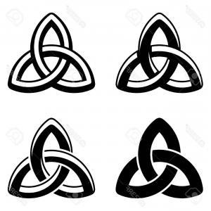 300x300 Black Celtic Knot Wolf Or Dog Design Lazttweet