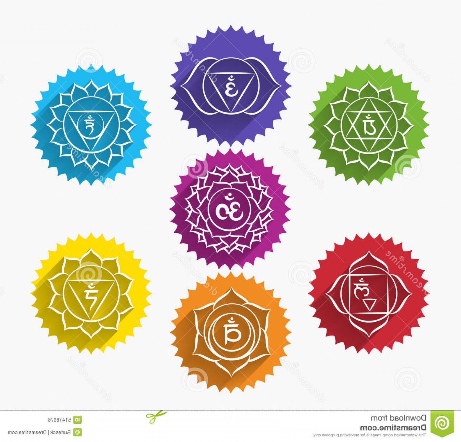 Vector Chakra Symbols at GetDrawings | Free download