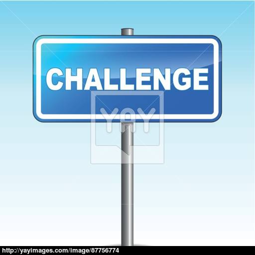 512x512 Vector Challenge Signpost Vector