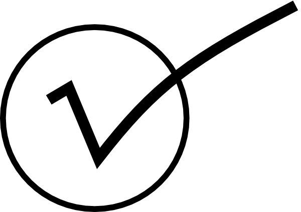 600x422 Checkmark Clip Art Free Vector 4vector