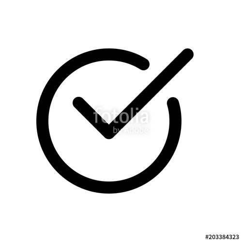 500x500 Checkmark Circle Stock Image And Royalty Free Vector Files On