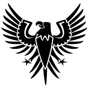 300x300 Eagle Vector Clip Art