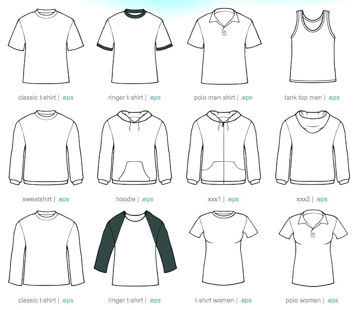 Clothing Vector Templates