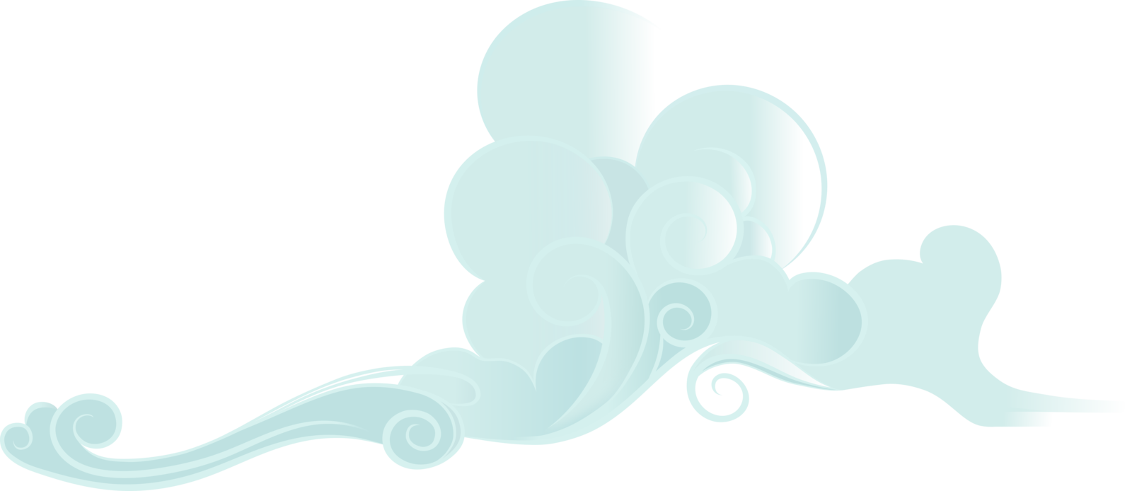 1600x694 Collection Of Free Sky Vector Cloud. Download On Ubisafe